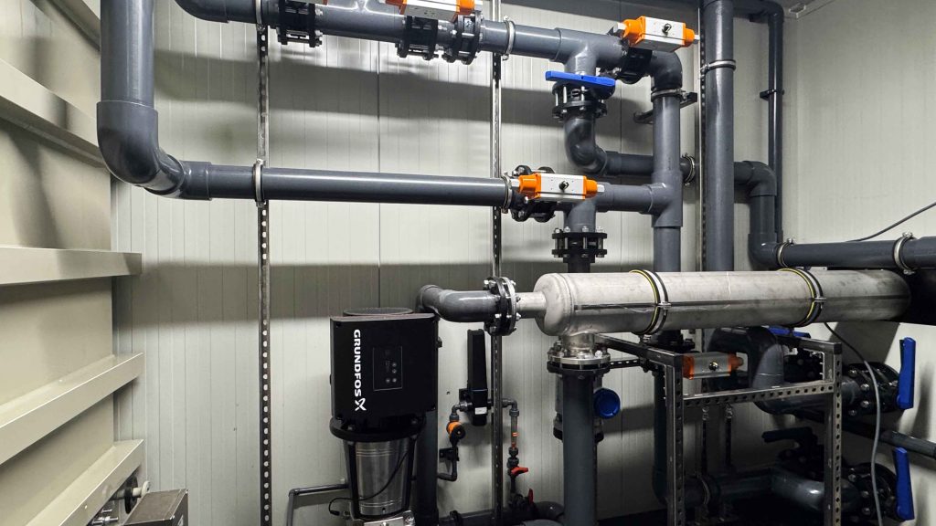 Kunststof filtersysteem